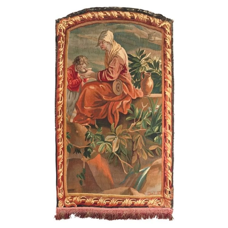 Early 19th Century French Wall Hanging Aubusson Tapestry