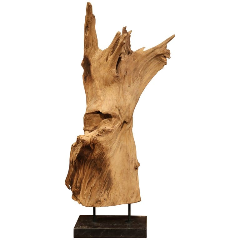 19019 Natural Wood Sculpture, Forest Sculpture, Driftwood