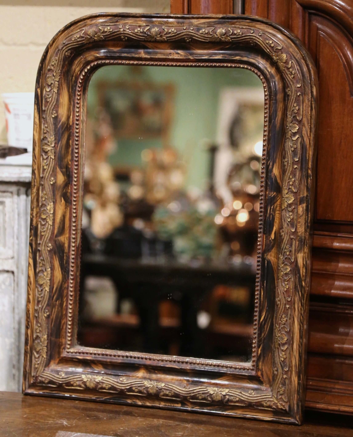 1880 Louis Philippe Gilt Mirror